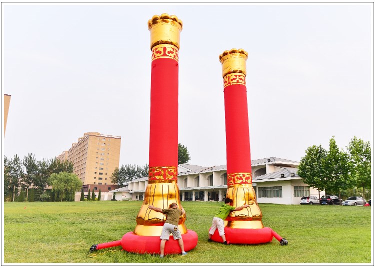 襄州庆典充气立柱